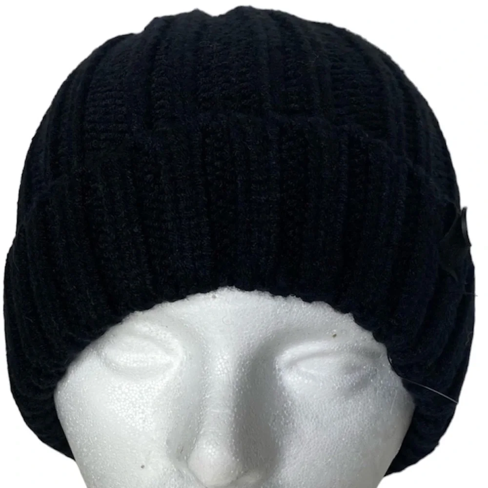 Modena Women's Logo Tab Knit Cuffed Beanie